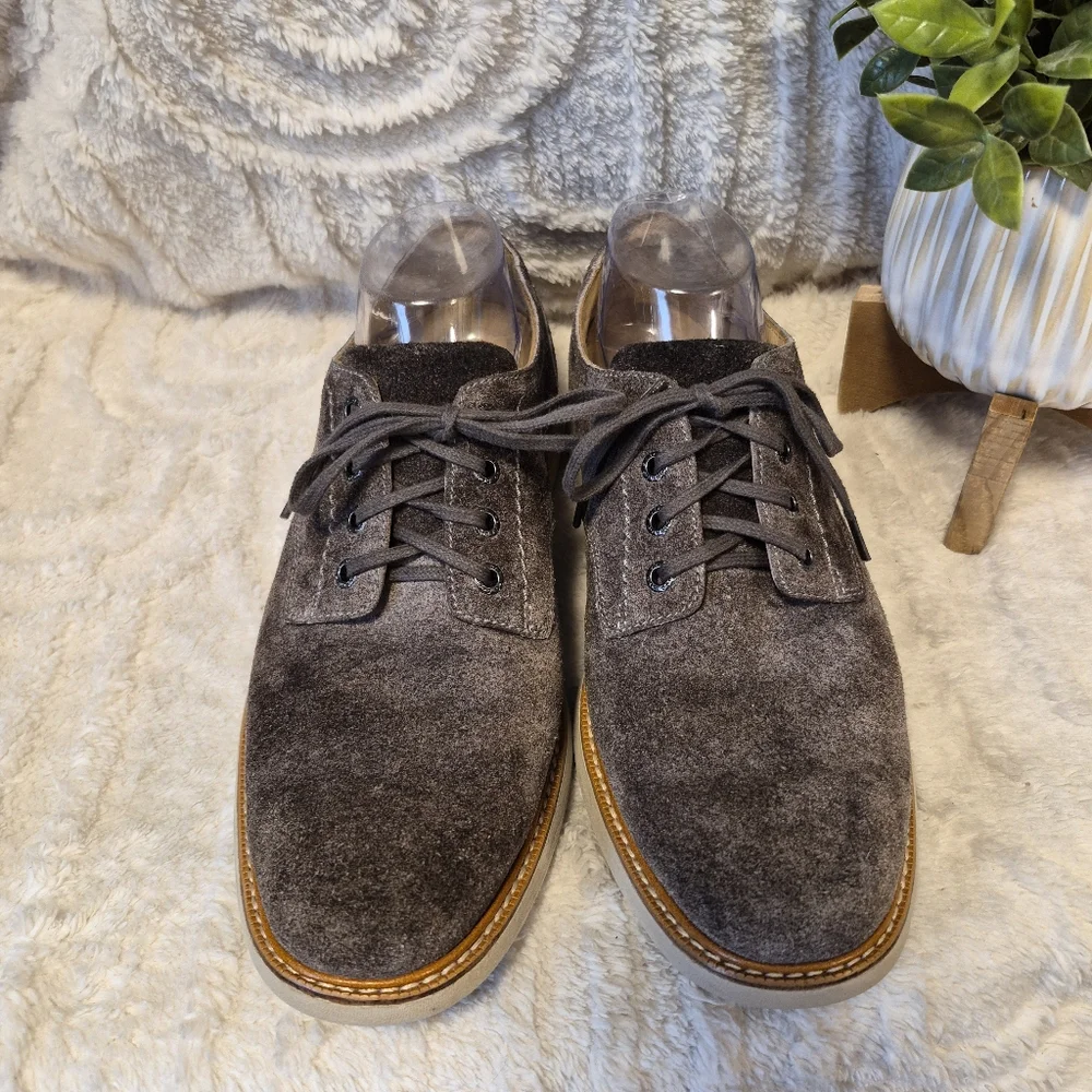 Sebago Men's Oxford Shoes Brown Suede Leather Lace Up Comfort Size 9